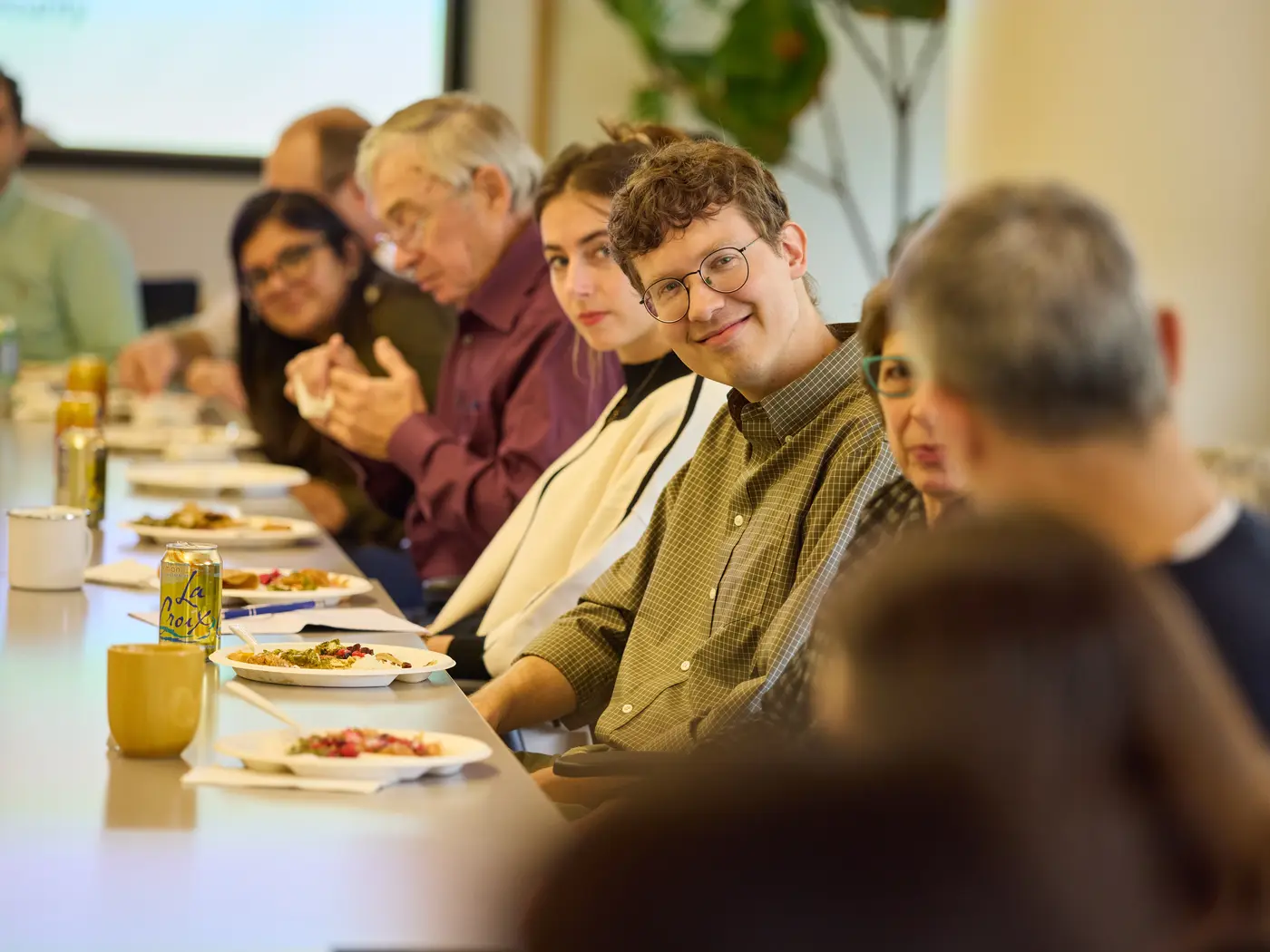 Scholars learn about and discuss new research findings at the weekly IWER seminar.