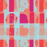 Abstract illustration of people's profiles in a grid.