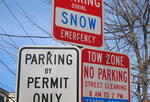 Parking sign