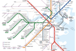 MBTA Subway map