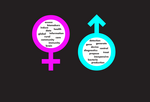Gender narrow and broad words
