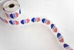 "I voted" sticker roll