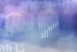 Non-specific charts and graphs on blue-purple background