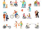 groups of active people with disabilities