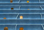 An illustration of cubicles with workers' heads peaking through. One worker is actually lifting his head above the cubicle and his face is in view, while the others are not.