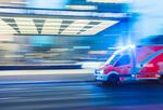 Ambulance moving quickly reflecting operations management study on performance