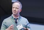 Christopher Knittel during his talk.