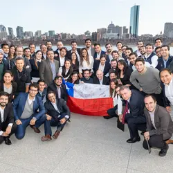 UChile Group Photo at Graduation Luncheon